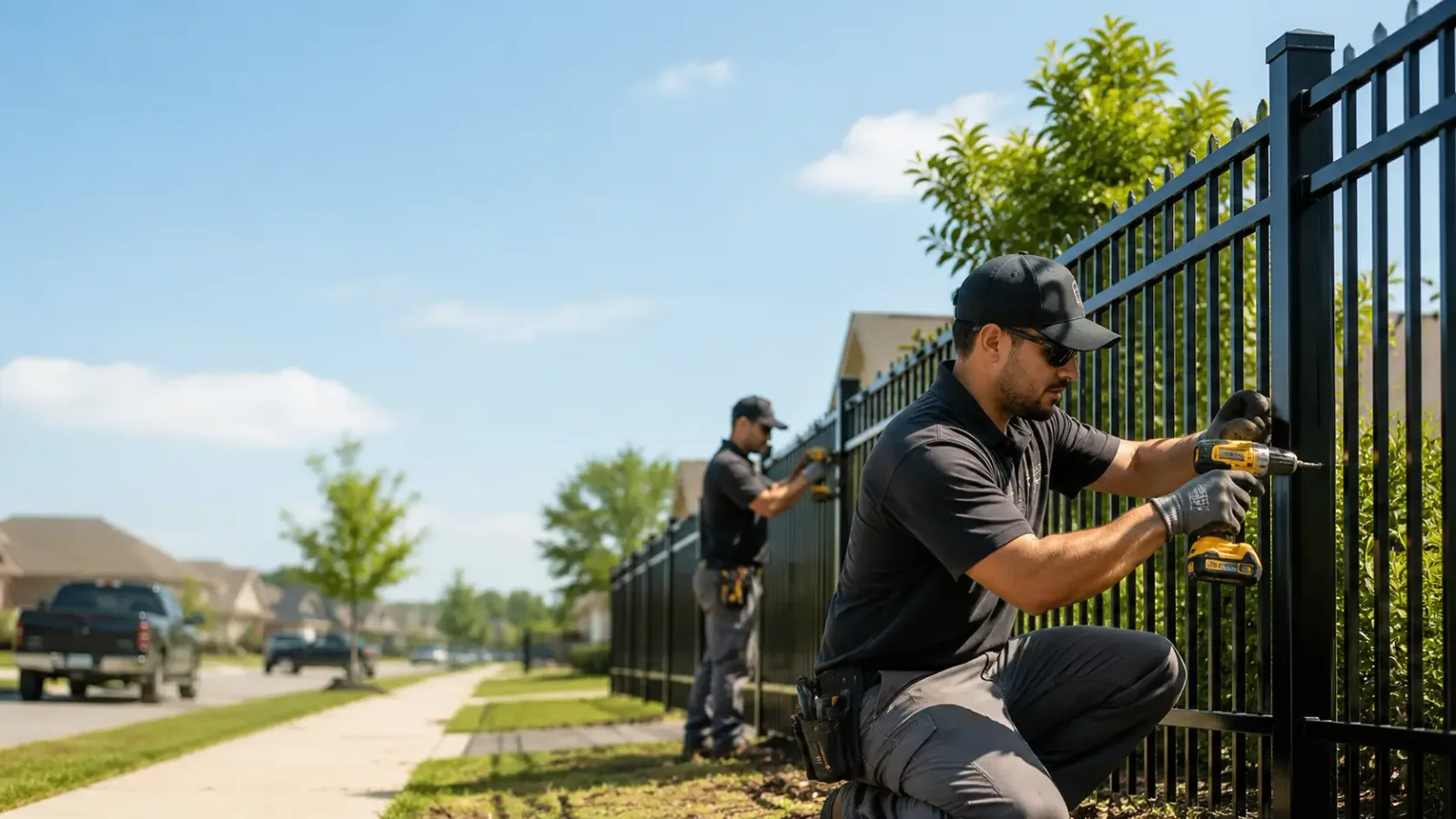 Metal Fence Installation in Tuscaloosa, AL